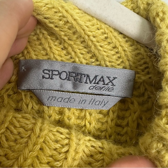 Sportmax Fringe Hem Open Back Sweater - Picture 4 of 8